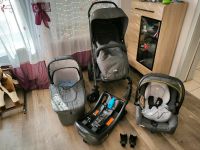 Kinderwagen Set von Joie und maxi cosi mit ISOFIX station Bayern - Wittislingen Vorschau