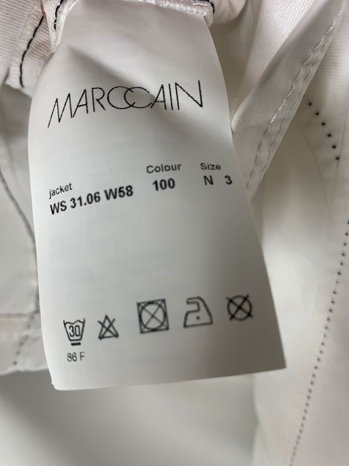 Marc Cain Jacke n3 38 weiß in Wedel