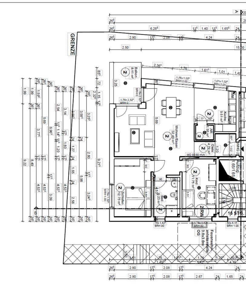 Neubauprojekt 3-Zimmer Wohnung mit Terrasse in Tuningen