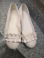 Weiße Ballerinas Größe 41 Bayern - Kleinlangheim Vorschau
