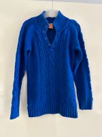 Jungen Pullover blau Flechtmuster Größe 110/116 Pusblu Bielefeld - Schildesche Vorschau