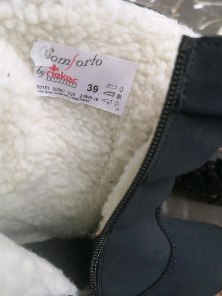 Comforto by Rieker Stiefelette Gefüttert 39 in Koblenz