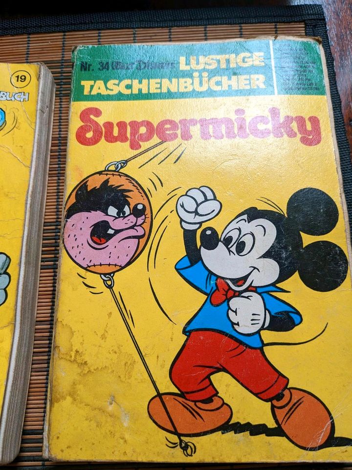 6 Walt Disney Taschenbücher/ Hefte 1980 in Salzhausen