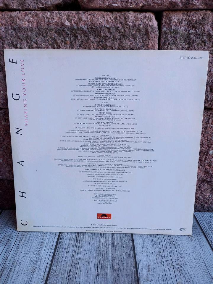 Change Schallplatte Sharing Your Love Album + This Is Your Time in Böhl-Iggelheim