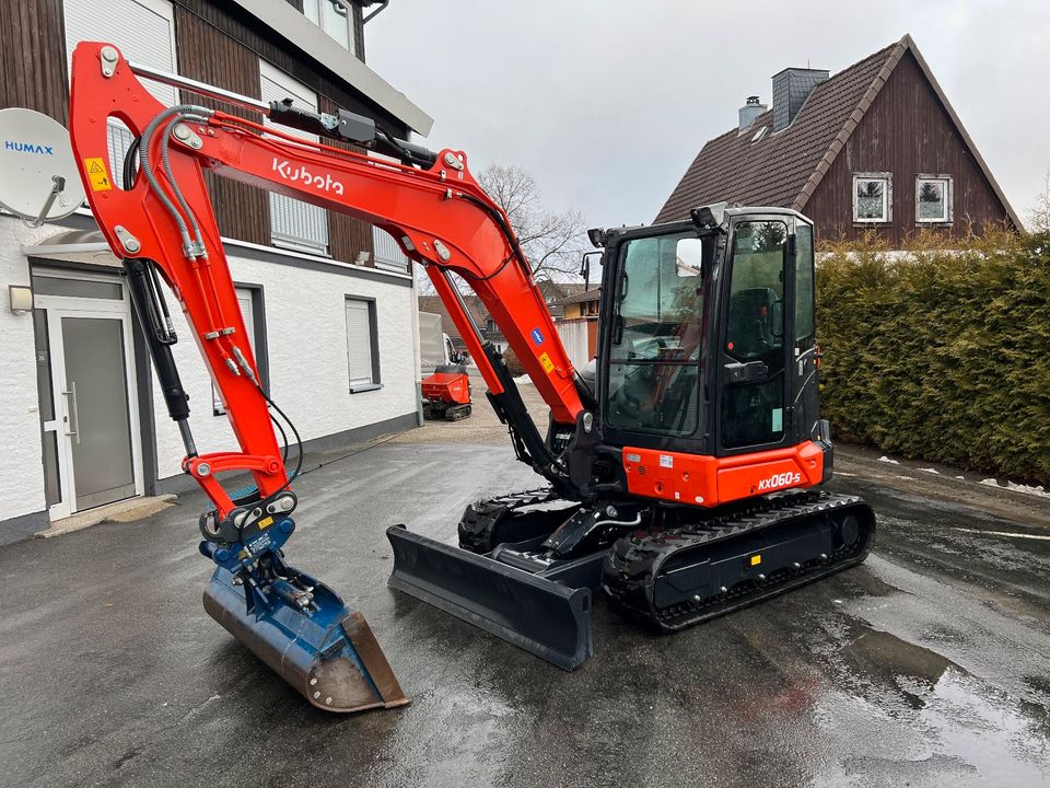 Kubota Minibagger 6 Tonnen KX060-5 in Schulenberg