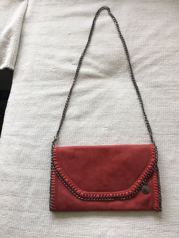 Tasche Handtasche Damen Stella McCartney like rot in Ansbach