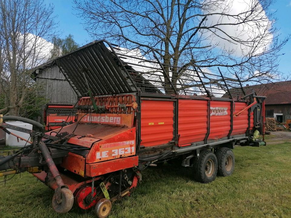 Erntewagen Landsberger Ladewagen mit Förderband in Germaringen