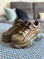 Buffalo London Plateau sneaker classics in 39 braun / grün Baden-Württemberg - Wernau Vorschau