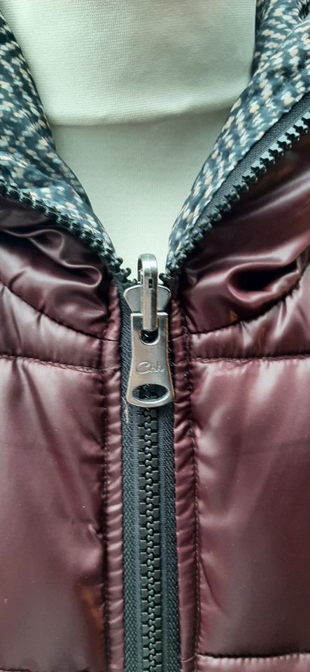 Steppjacke Bordeaux von C&A in Bruchköbel