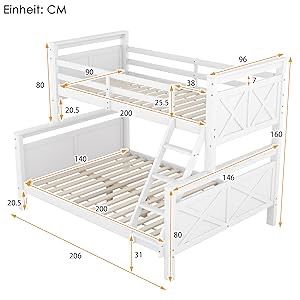 Kinderbett Etagenbett 90x200/140x200 Neu Doppelbett Hochbett Bett in Hamburg