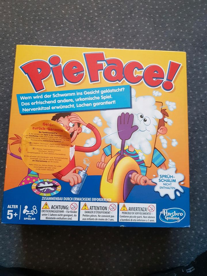 Pie Face Spiel v. Hasbro in Seubersdorf