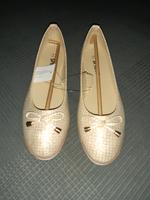 Ballerinas in Beige/Golt gr.41 Niedersachsen - Walsrode Vorschau