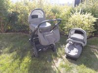 Babykinderwagen Kombi Kinderwagen Sportwagwn Hartan Xperia grau Dortmund - Schüren Vorschau