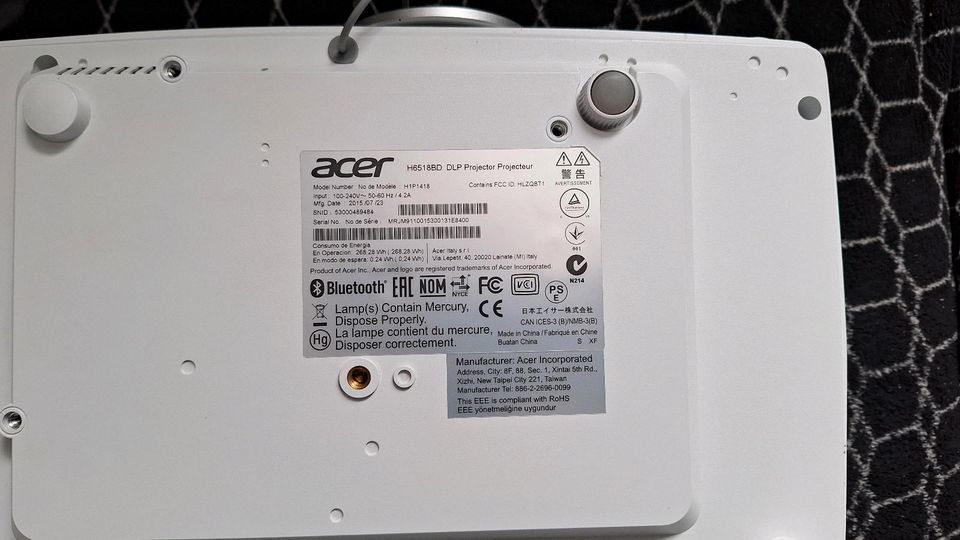 Acer H6518BD Full HD Beamer ink. Ersatz Lampe kein LED oder Laser in Radeberg