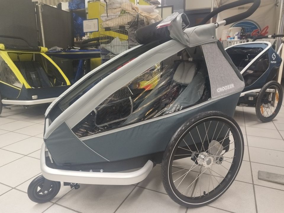 Neu CROOZER Fahrradanhänger Buggy KEEKE 1 in ANTHRAZIT GRAU in Bottrop