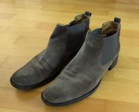 grau brauner Halbstiefel von Gabor mit Gummieinsatz Gr. 41 Kr. München - Neubiberg Vorschau