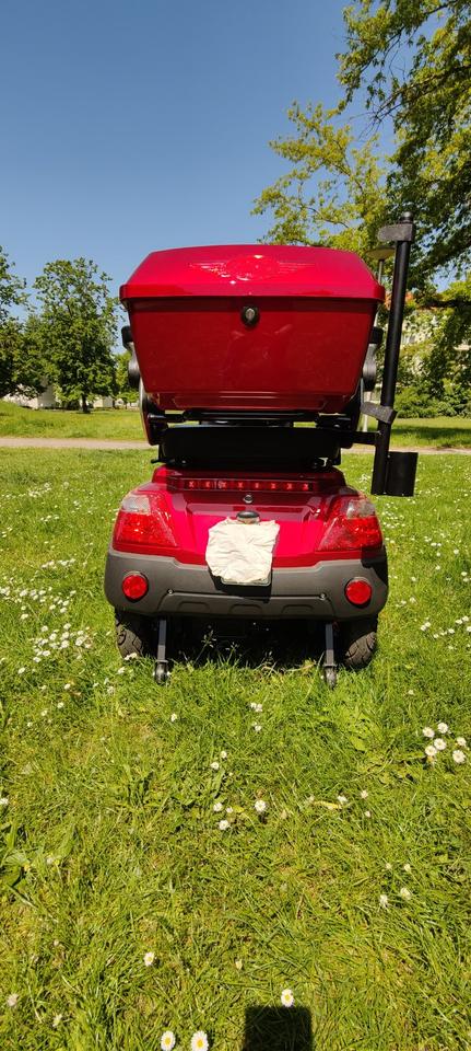 Krankenfahrstuhl    Elektrodreirad _Rot_Rolektro E Trike 15V.3 in Magdeburg