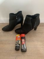 Ankle boots schwarz echt Leder Nordrhein-Westfalen - Spenge Vorschau