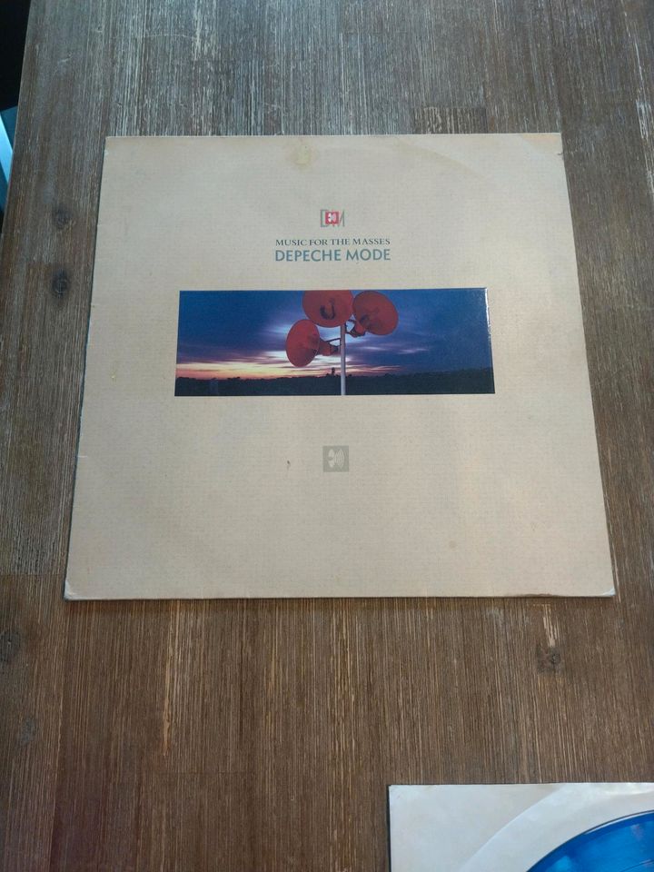 Schallplatte Vinyl Depeche Mode Music for The Masses blau in Hagen