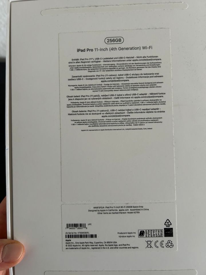 iPad Pro 2022 11 Zoll M2, 256 Gb, in Heidelberg