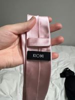 Kiomi Krawatte rosa puder rosa 100% Seide wie NEU Hamburg - Altona Vorschau