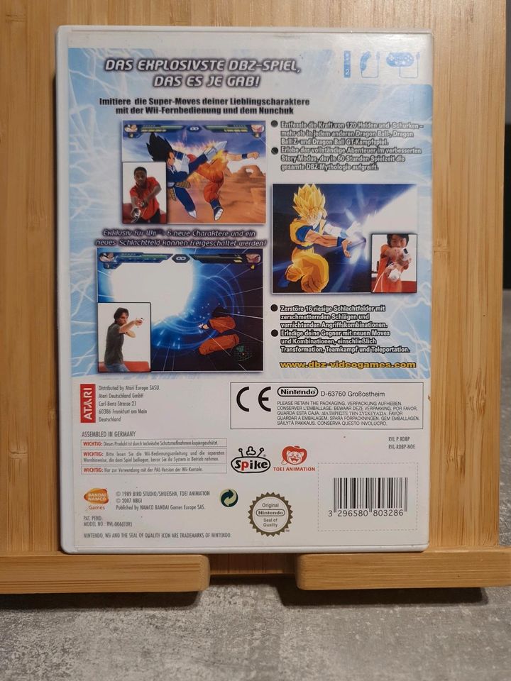 DragonBall Z Budokai Tenkaichi 2 für Nintendo Wii / Versand mögli in Köln