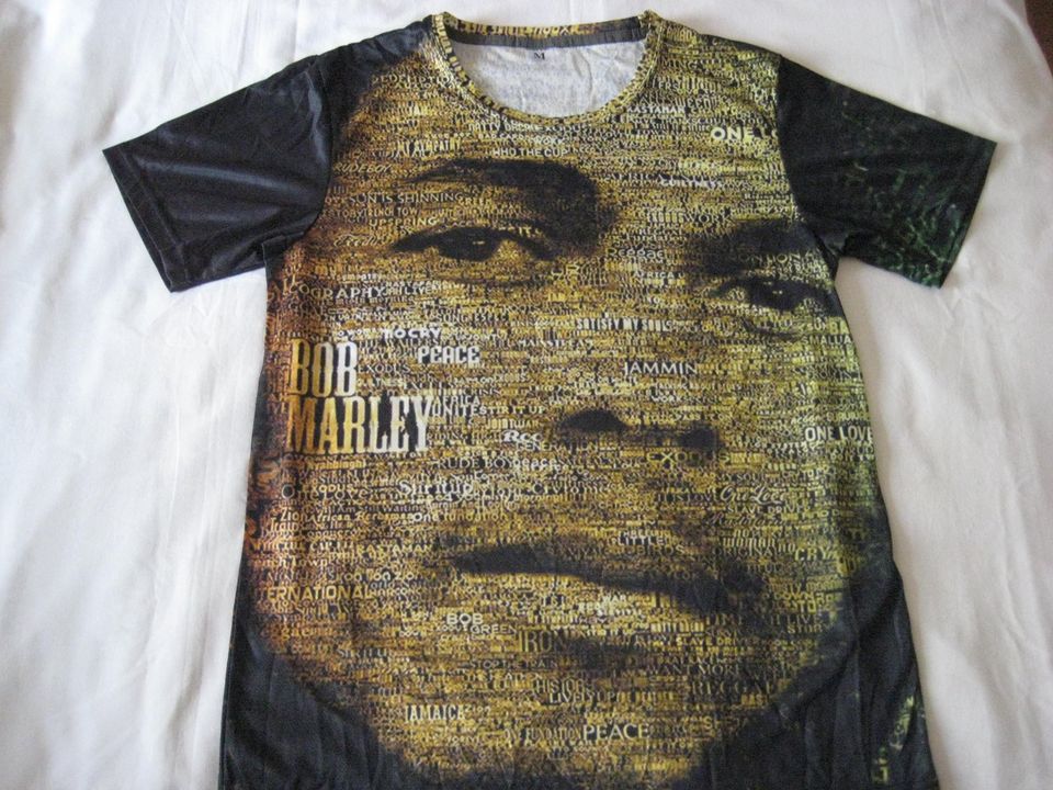 BOB MARLEY - All Singles - T-Shirt - Neu - Gr. M in Volkmarsen