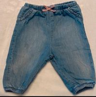 Süße Jeans/Hose mit Schleife und Rüschen von H&M in Größe 68 Nordrhein-Westfalen - Legden Vorschau