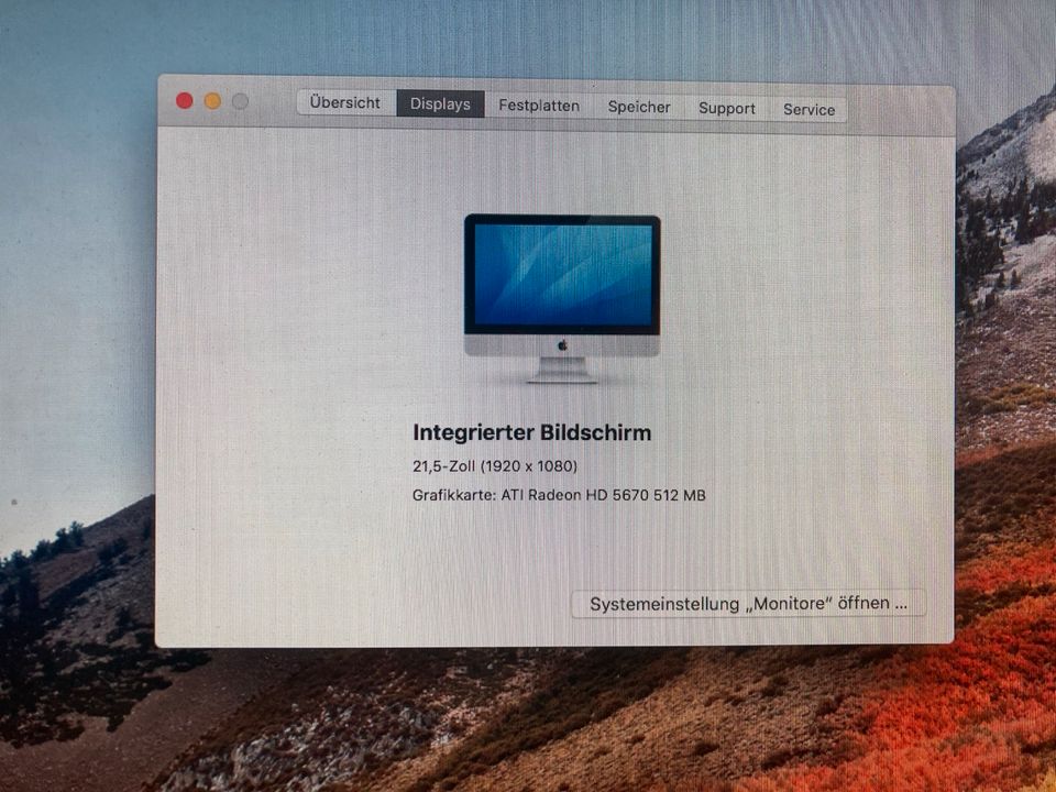 Apple iMac (21,5 Zoll, Mitte 2010) 1 TB SSD in Berlin