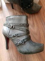 Damen Schuhe Stiefelette Boots Gr.38 schwarz S.Oliver Leipzig - Engelsdorf Vorschau