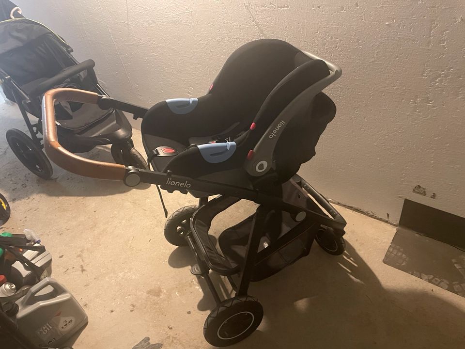 Kinderwagen 2 in 1 Lionelo Babywanne und Kindersitz in Eberswalde