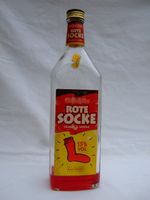 Rote Socke Likör Sammlerflasche leer Ostalgie DDR Münster (Westfalen) - Wolbeck Vorschau