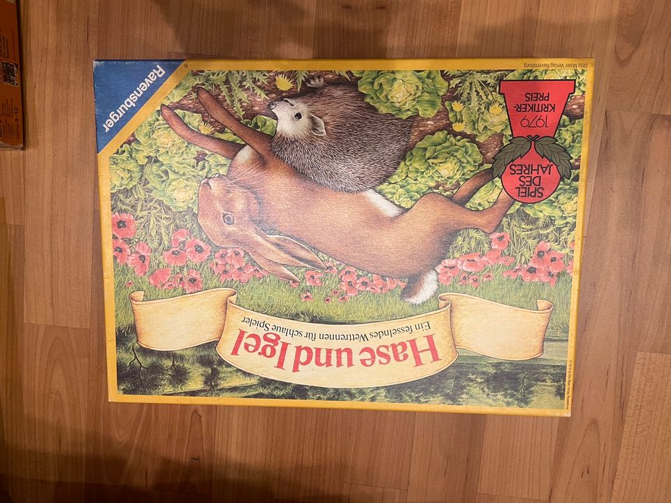 Spielesammlung Ravensburger 69 teilig 80er/90er Puzzle in Reilingen