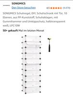 SONGMICS Aufbewahrung DIY Magnet Schuh Regal Brandenburg - Potsdam Vorschau