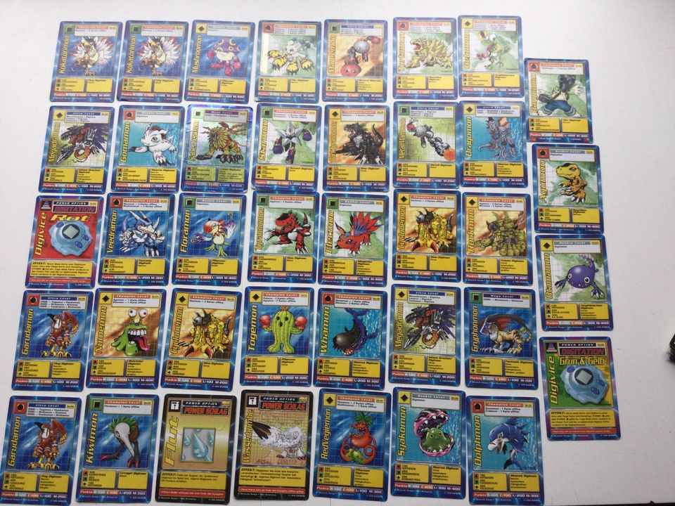 Digimon Sammelkarten Set Konvolut Vintage 1999 in Fulda