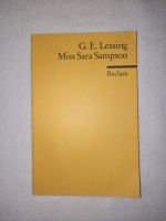 G.E.Lessing - Miss Sara Sampson Niedersachsen - Winsen (Luhe) Vorschau