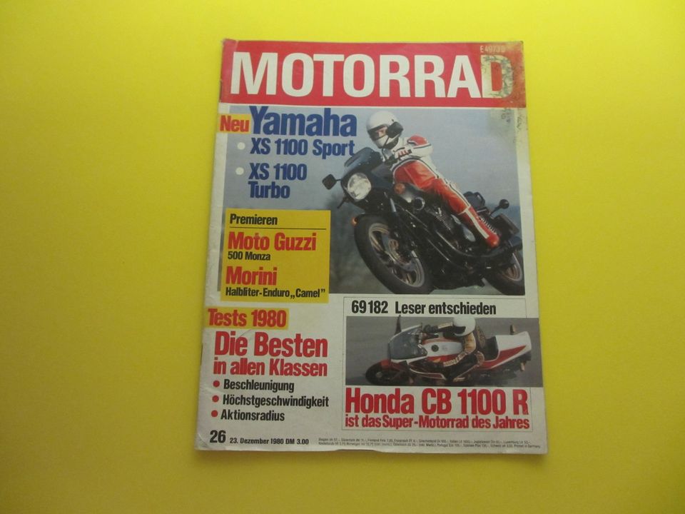 Für SAMMLER !!! MOTORRAD ZEITSCHRIFTEN AUS DEN 1980 JAHREN in München