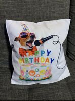 Kopfkissen: Happy Birthday Hund - Kissen und Bezug Geburtstag Nordrhein-Westfalen - Herne Vorschau