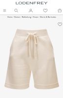 NEU mit Etikett: Allude Cashmere Shorts Gr. S Creme Weiß München - Ludwigsvorstadt-Isarvorstadt Vorschau