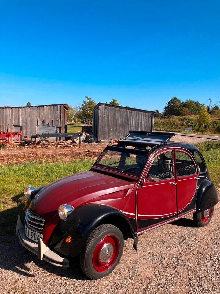 Citroen 2CV Baujahr 1981 "Charleston-Ente" in Neusäß