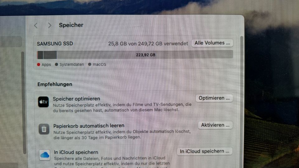 APPLE MAC Mini, SONOMA, 256 GB SAMSUNG SSD, 8 GB RAM in Gießen