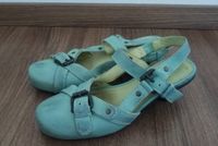 Tiggers Damenschuhe Sandalen türkis Gr. 38 vintage Bayern - Schwabach Vorschau