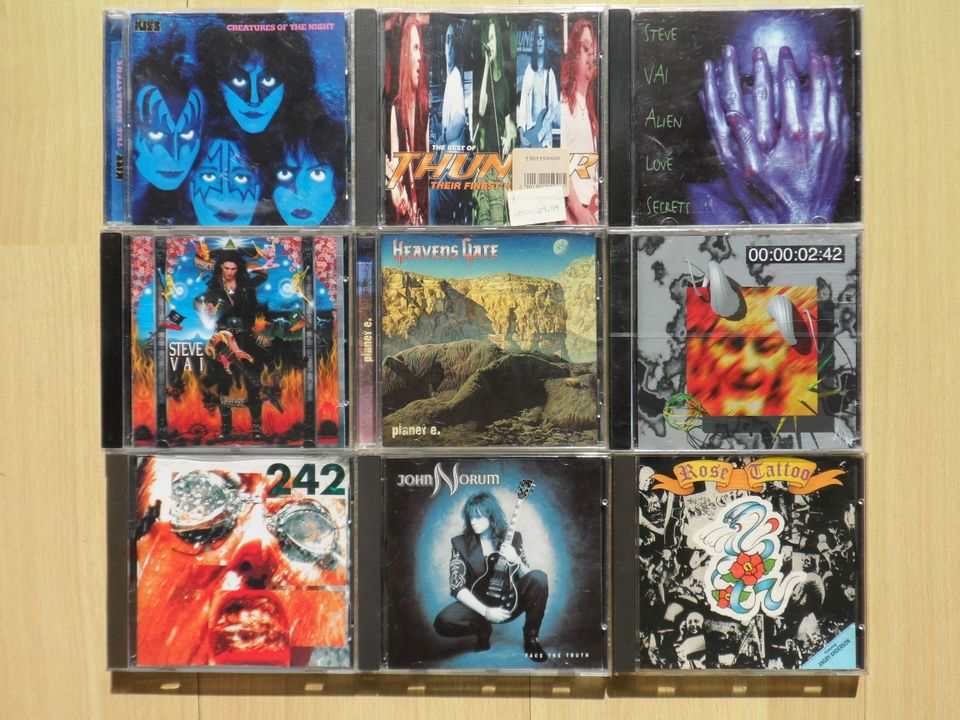 (4) 108 Metal CD's Alice Cooper, Dio, Rainbow, Ozzy Ozbourne Doro in Ludwigshafen