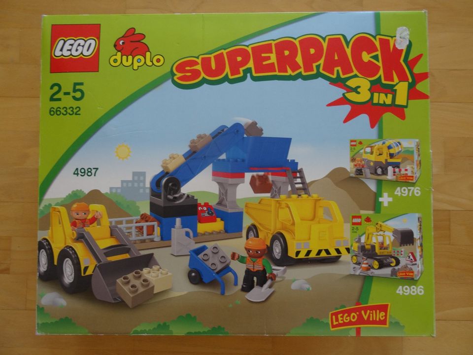 LEGO DUPLO Baustelle 66332 Superpack 3 in 1 OVP in Münsingen