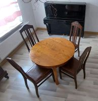 Tisch & 4 Stühle Echtholz Sachsen - Rodewisch Vorschau