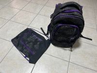 Satch Schultasche Rucksack Turnbeutel schwarz lila Top Nordrhein-Westfalen - Rheda-Wiedenbrück Vorschau