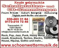 LP & CD Ankauf Schallplatten verkaufen? Berlin Wedding Mitte - Wedding Vorschau