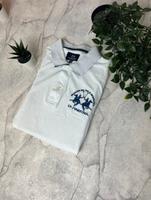 La Martina Polo T-Shirt weiß Größe M Vintage München - Ludwigsvorstadt-Isarvorstadt Vorschau