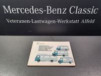 Mercedes-Benz Aufbaurichtlinien Motorcaravan 1988 Niedersachsen - Alfeld (Leine) Vorschau