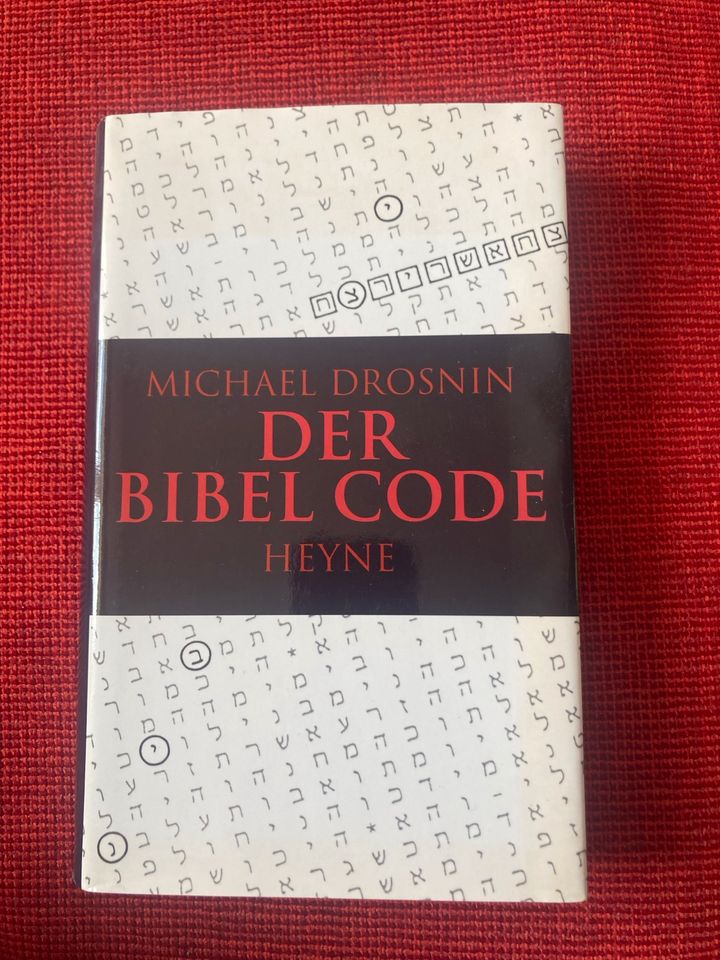 Drosnin „Der Bibel Code“, gebundene Ausgabe in Leipzig
